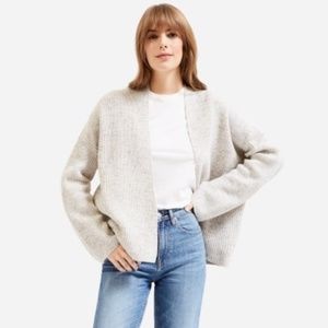 Everlane Twisted Merino Cardigan
